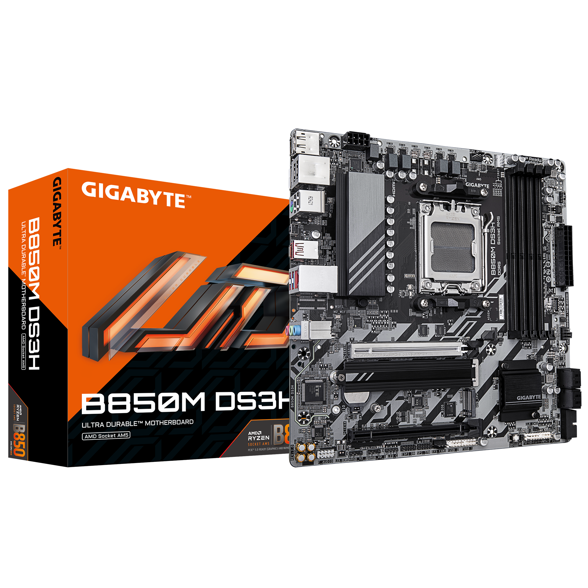 Материнская плата GIGABYTE B850M DS3H