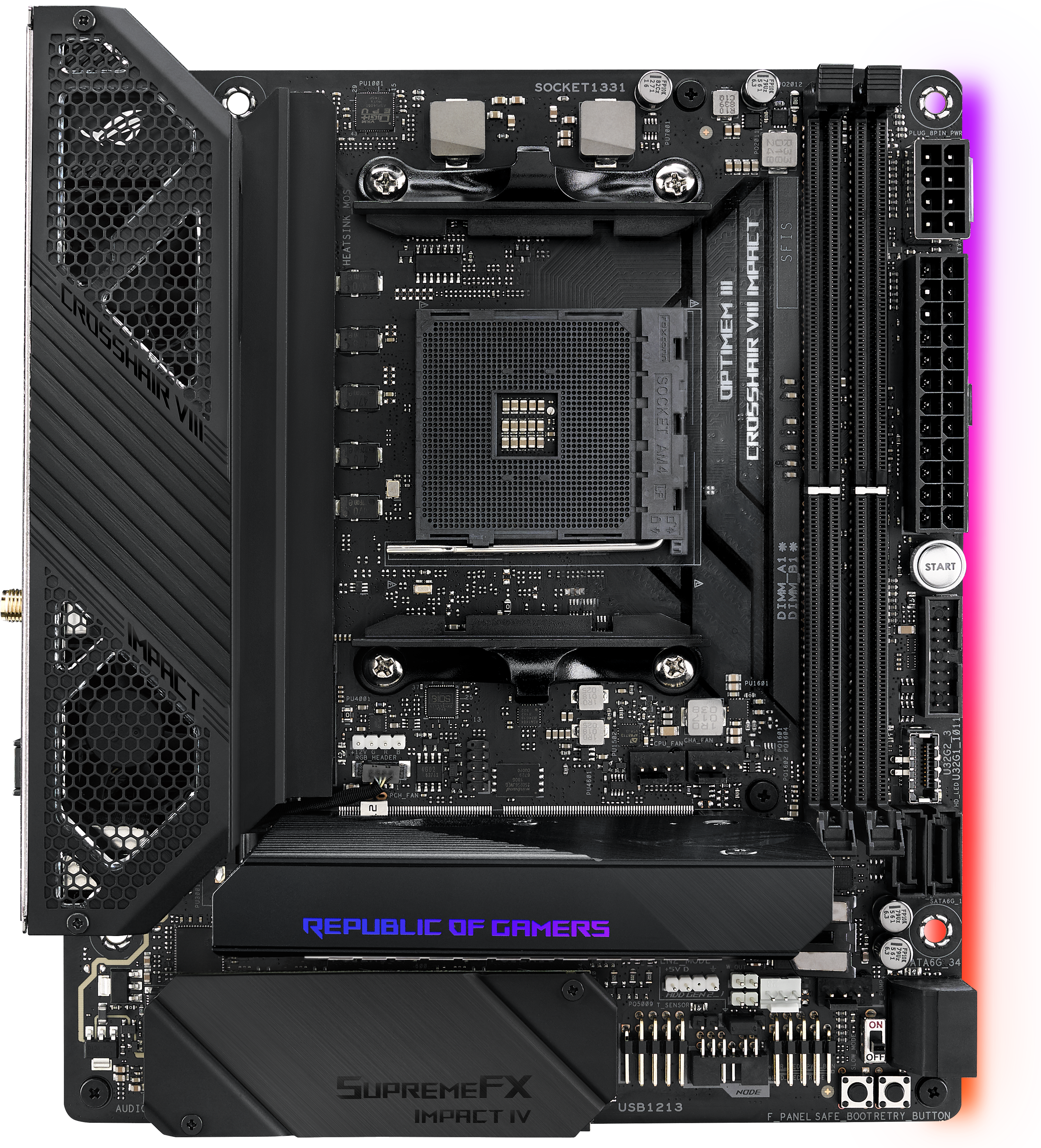 Материнская плата ASUS ROG CROSSHAIR VIII IMPACT