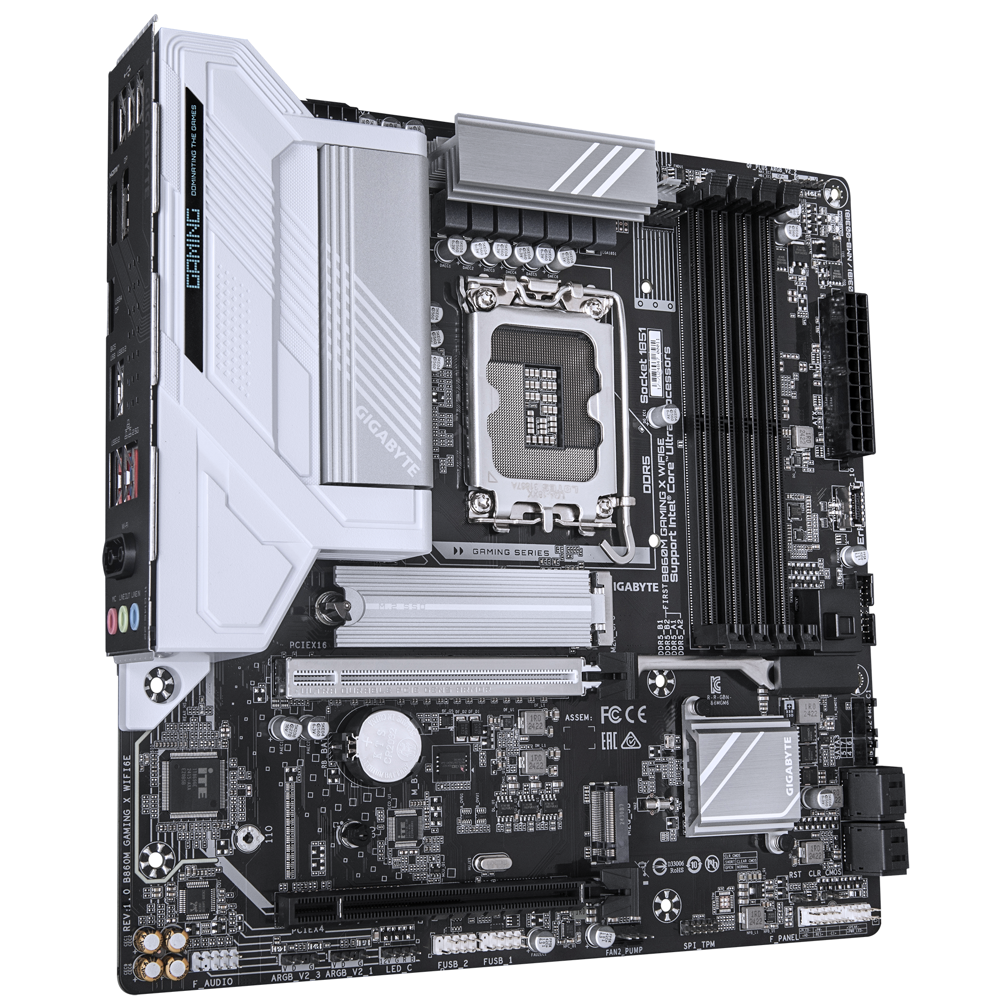 Материнская плата GIGABYTE B860M GAMING X WIFI6E